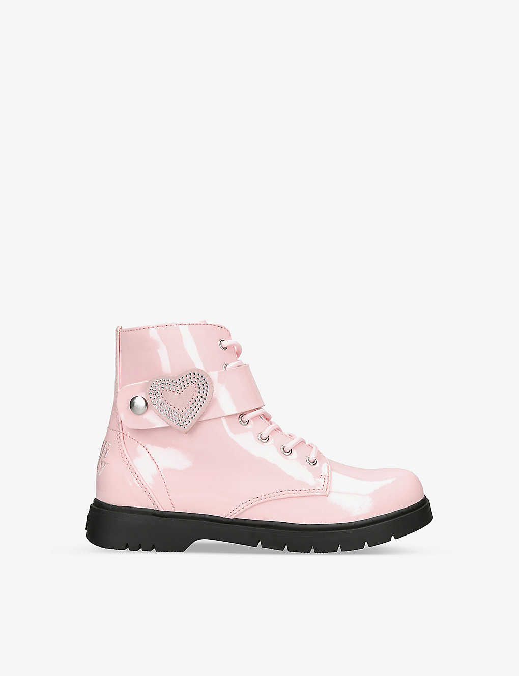 Lelli Kelly Kids' Girls Pink Faux Patent Leather Boots