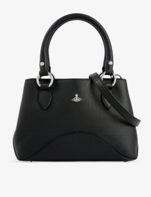 VIVIENNE WESTWOOD - Britney small leather top-handle bag