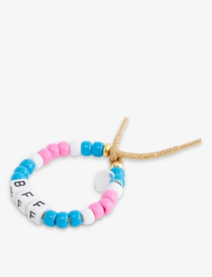 LOVE BEADS BY LAUREN RUBINSKI: BFF plastic beaded bracelet
