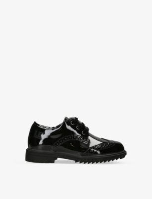 LELLI KELLY: Dara patent leather brogues 6-9 years