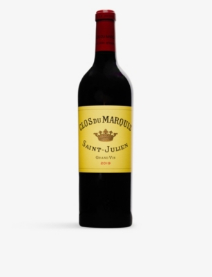 BORDEAUX: Clos du Marquis Saint Julien red wine 2019 750ml