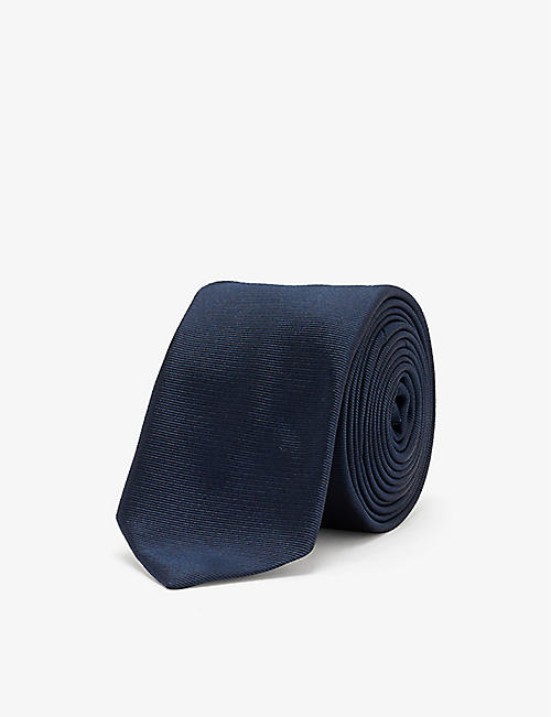 GIVENCHY：窄叶片型真丝领带
