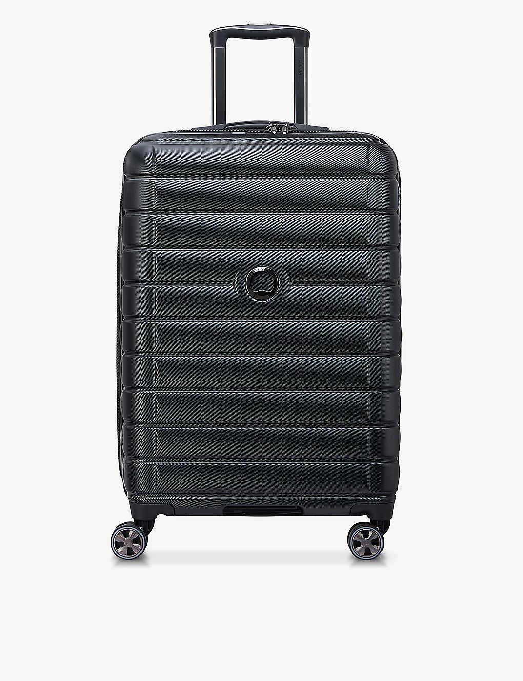 Delsey Black Shadow 5.0 Double-wheel Woven Suitcase 66cm