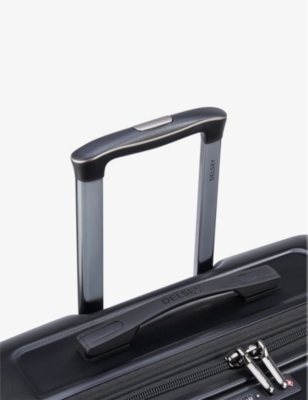 Shop Delsey Black Shadow 5.0 Double-wheel Woven Suitcase