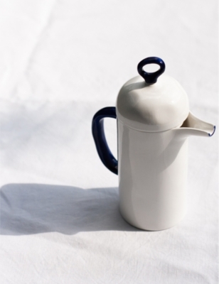 FELDSPAR: Small bone-china cafetière 500ml