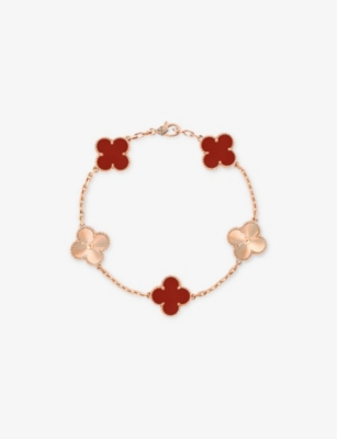 Van cleef hot sale bracelet red