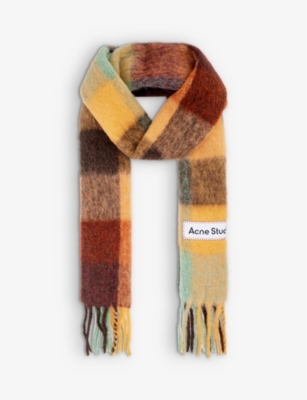 Acne Women's Printed Scarf