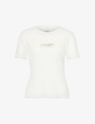 Acne Studios Womens White T-shirt In White