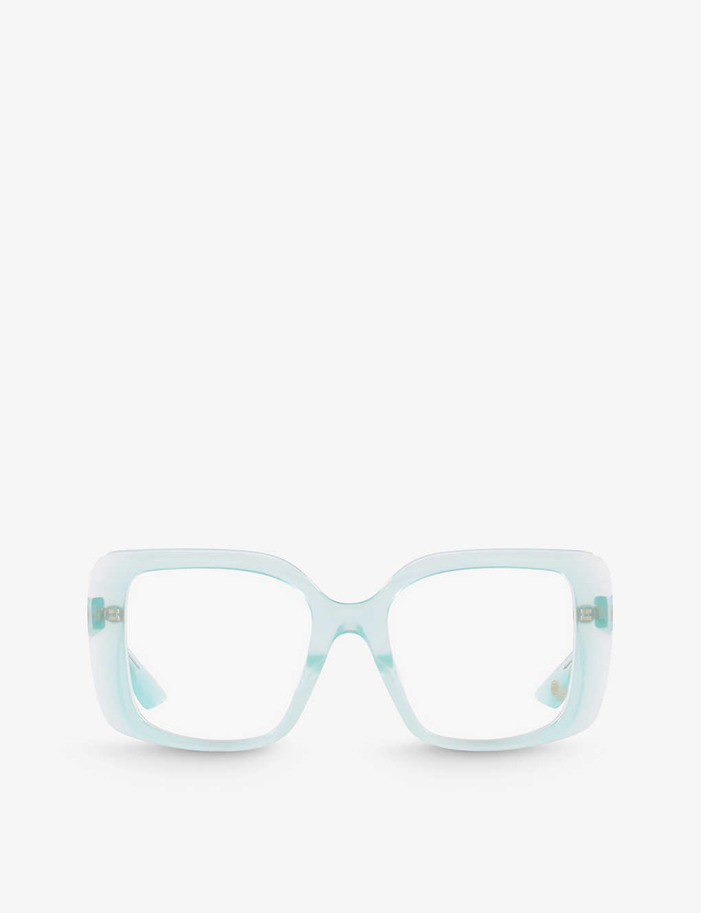 Dita Womens D4000426 Adabrah Square-frame Acetate Eye Glasses In Blue