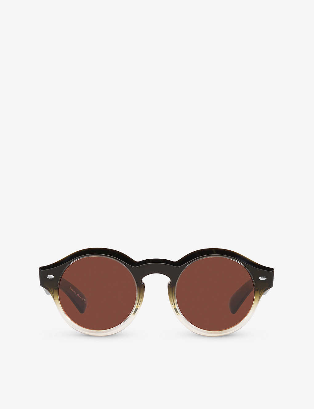 Oliver Peoples Womens Ov5493su Cassavet Round-frame Acetate Sunglasses