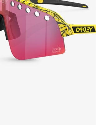 Oakley Womens Oo9465 Sutro Lite Sweep Shield-frame Acetate Sunglasses