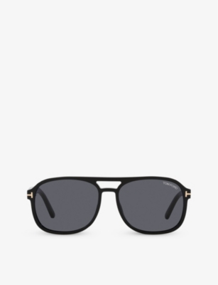 TOM FORD: TR001630 Rosco square-frame CR39 sunglasses