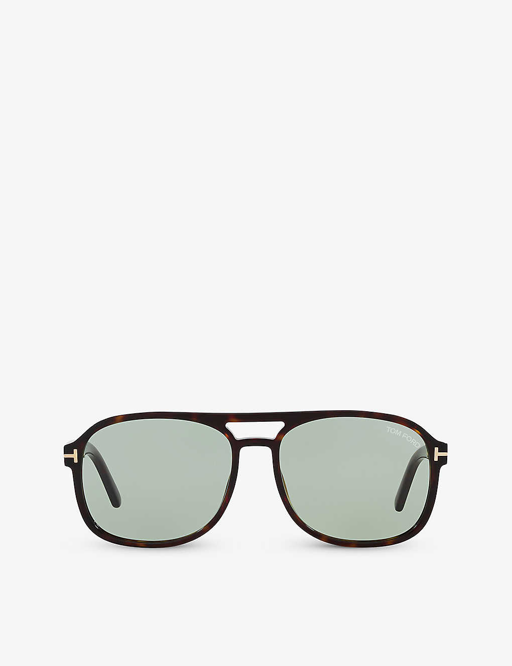 Tom Ford Mens Tr001630 Rosco Square-frame Cr39 Sunglasses