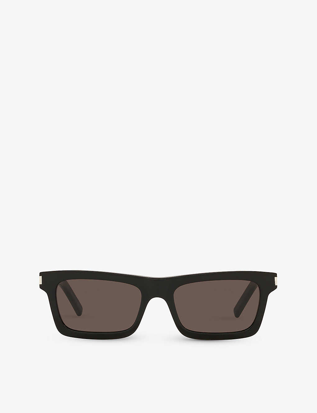 Saint Laurent Womens Black Sl 461 Betty Rectangle-frame Acetate Sunglasses