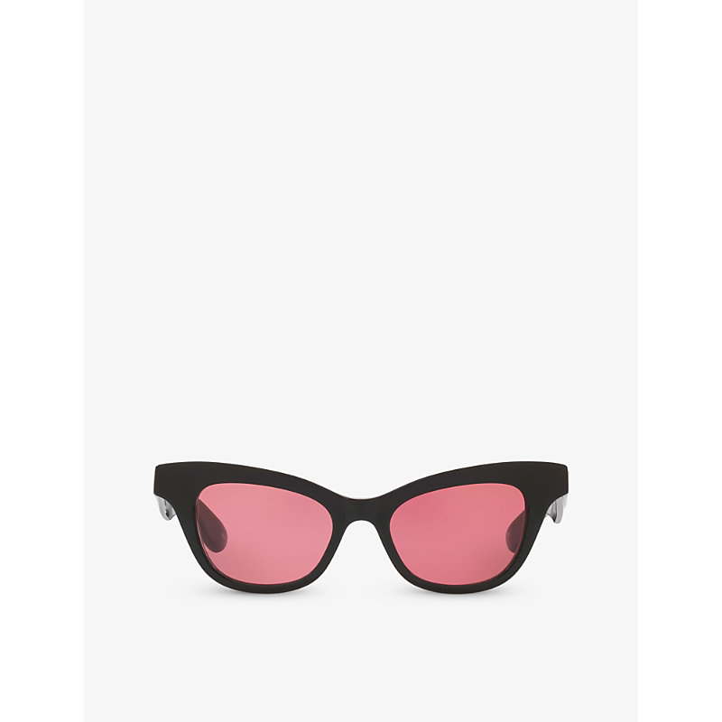 Dita Womens Am0381s Cat-eye Acetate Sunglasses In Pink