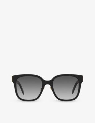 SAINT LAURENT: YS000465 SL M105/F cat eye-frame acetate sunglasses