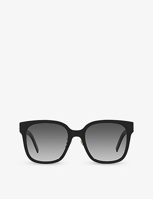 SAINT LAURENT: YS000465 SL M105/F cat eye-frame acetate sunglasses