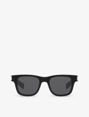 SAINT LAURENT: SL564 square-frame acetate sunglasses