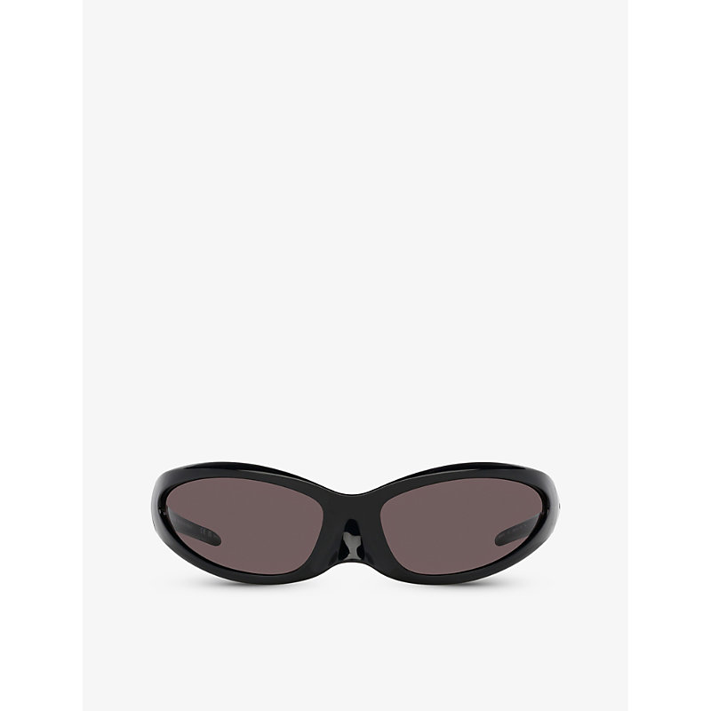 Shop Balenciaga Women's Bb0251s Cat-eye Acetate Sunglasses