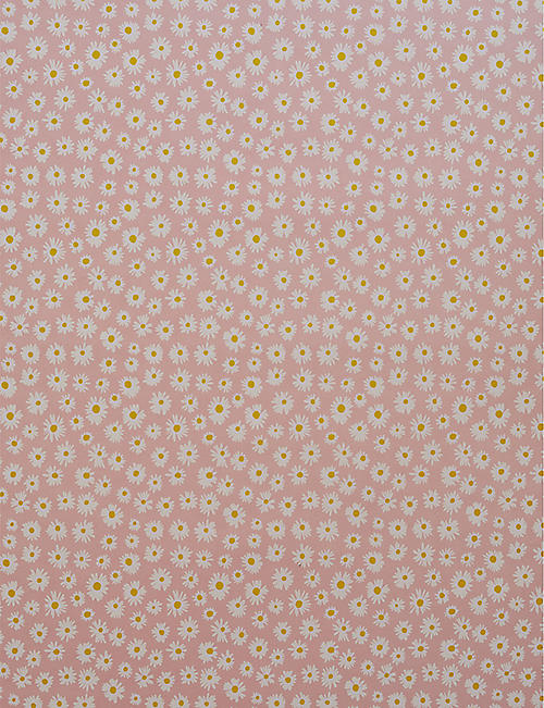 HEATHER EVELYN: Daisy-print wrapping paper 70cm x 49cm