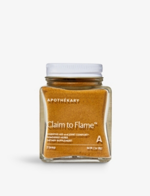 APOTHEKARY: Claim To Flame herbal supplement 60g