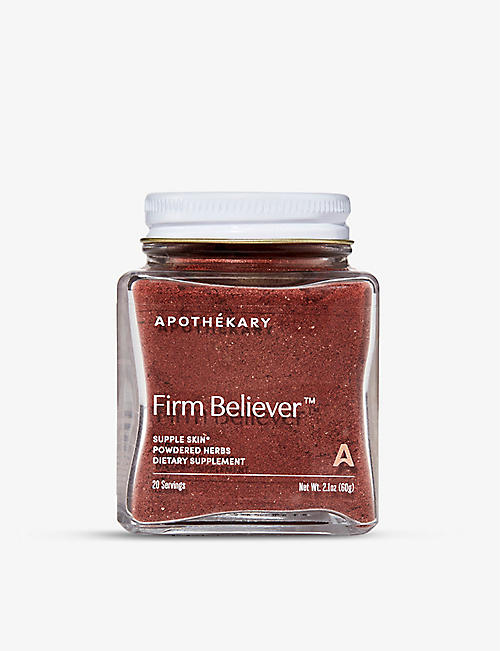 APOTHEKARY: Firm Believer herbal supplement 60g