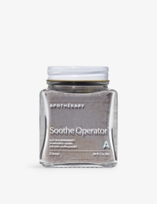 APOTHEKARY: Soothe Operator herbal supplement 60g