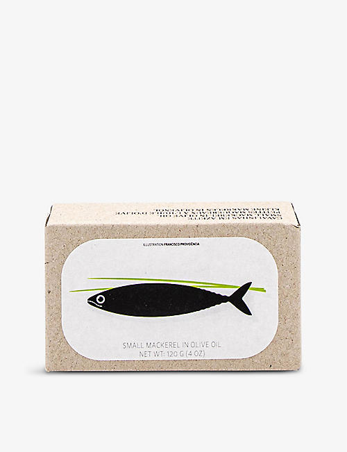 JOSE GOURMET: Smoked small mackerel in extra-virgin olive oil tinned fish 120g