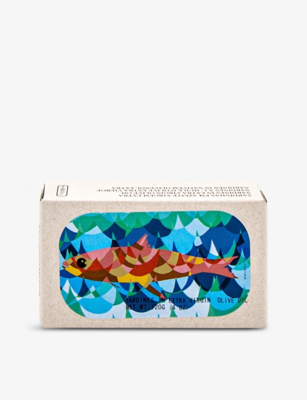 Small sardines in extra-virgin olive oil tinned fish 120g