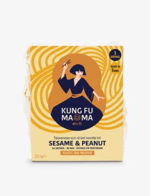 PANTRY: Kung Fu Mama sesame and peanut sun-dried noodle kit 352.5g