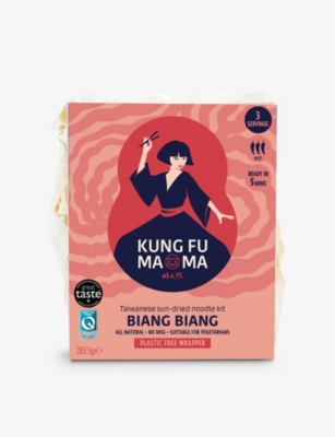 KUNG-FU MAMA: Kung Fu Mama biangbiang sun-dried noodle kit 283.5g