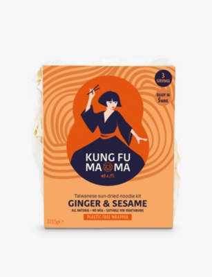 PANTRY: Kung Fu Mama ginger and sesame sun-dried noodle kit 313.5g
