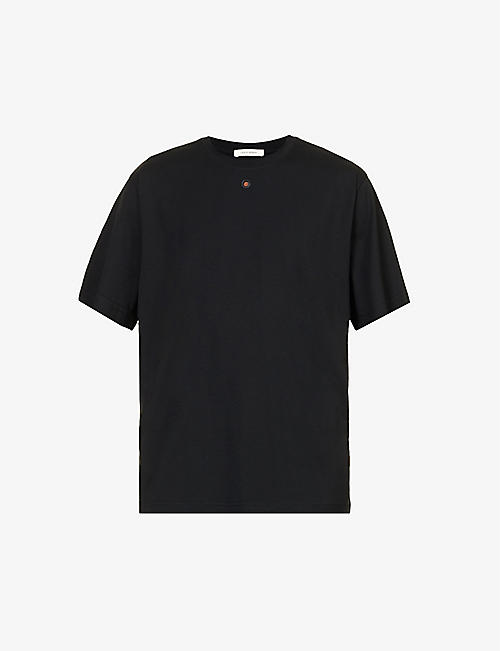CRAIG GREEN: Hole cutout cotton-jersey T-shirt