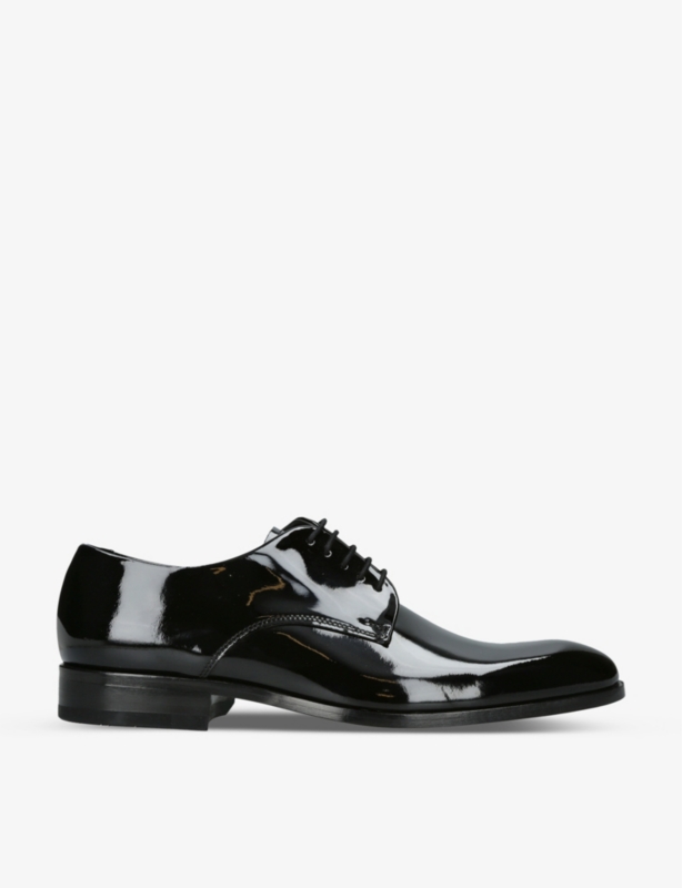 Bow leather Oxford shoes