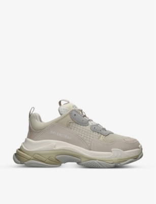 BALENCIAGA: Triple S mesh trainers 2-8 years