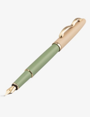 PAPIER: Wave copper fountain pen