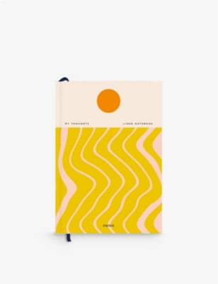 PAPIER: Beach Towel lined hardback notebook 21.5cm x 15.3cm