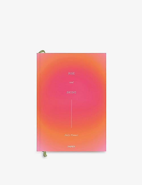 PAPIER: Rise And Shine paper daily planner 15.3cm x 21.5cm