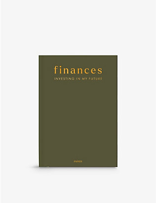 PAPIER: Finances 'investing in my future' planner 21.5 x 15.2cm