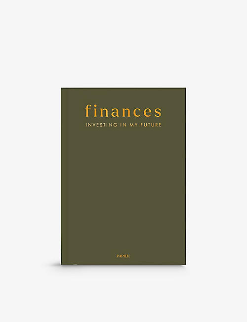PAPIER: Finances “投资于我的未来”计划册 21.5 x 15.2 厘米
