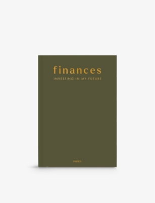 PAPIER: Finances 'investing in my future' planner 21.5 x 15.2cm