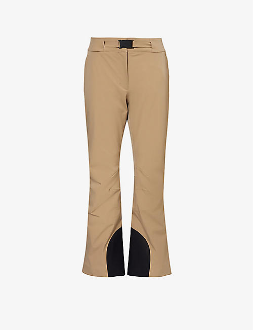 MONCLER GRENOBLE: Straight-leg mid-rise stretch-woven ski trousers