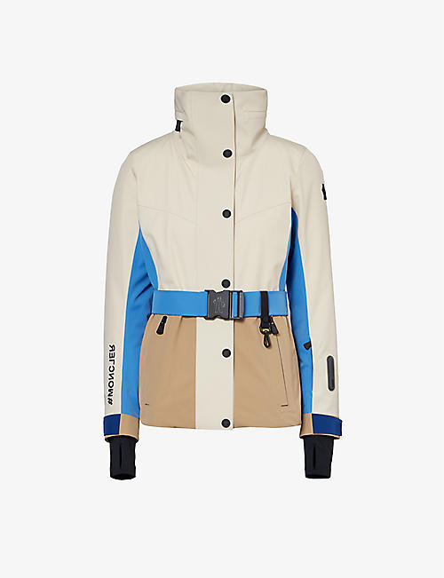 MONCLER GRENOBLE: Hainet funnel-neck stretch-woven jacket