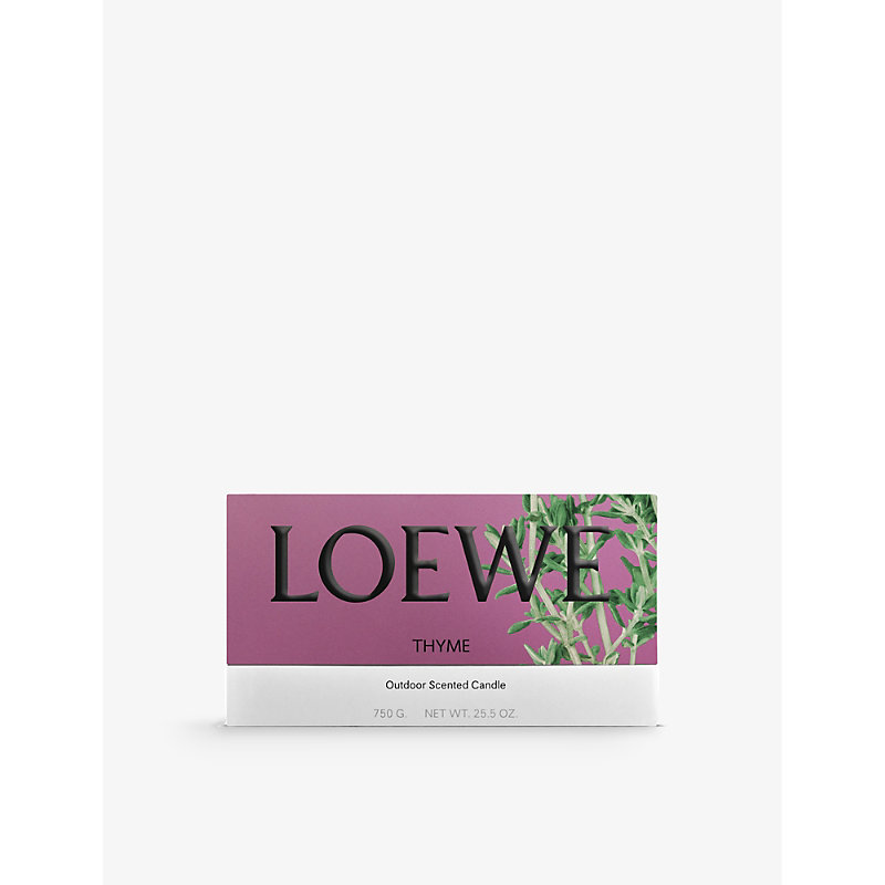 Shop Loewe Thyme Outdoor Scented Candle 750g