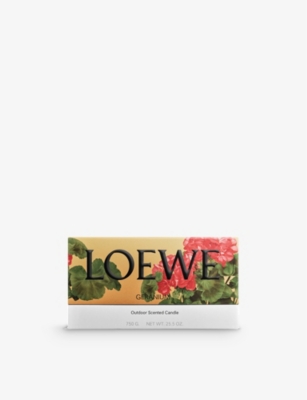 LOEWE: Geranium outdoor scented candle 750g