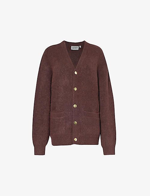 CARHARTT WIP: Medford relaxed-fit knitted cardigan