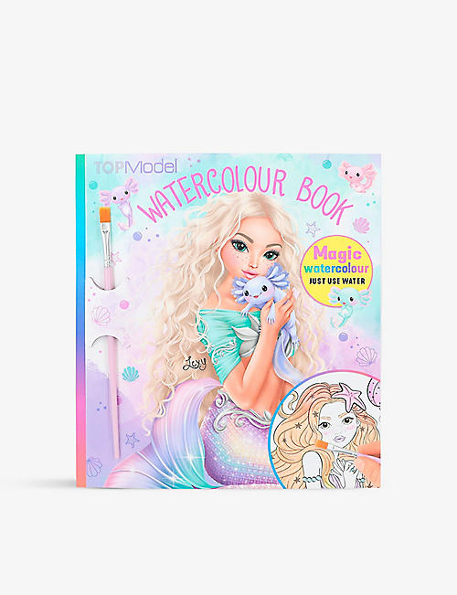 TOP MODEL: Mermaid watercolour book