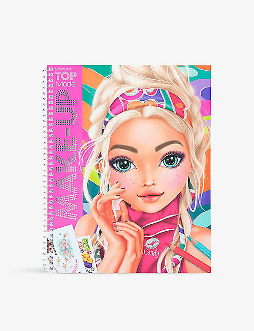 TOP MODEL: Make-Up colouring and sticker book