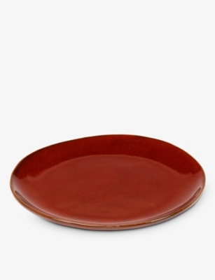 SERAX: La Mère irregular small stoneware plate 18cm