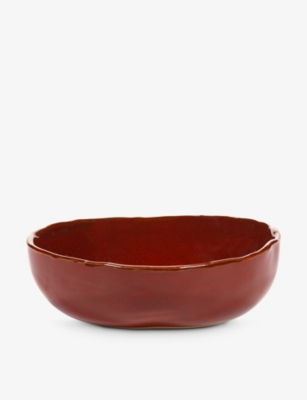 SERAX RED LA MÈRE IRREGULAR MEDIUM STONEWARE BOWL 16.5CM 68630417